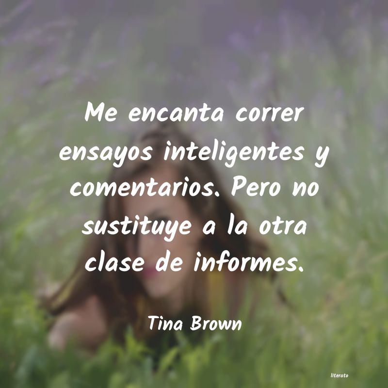 Frases de Tina Brown