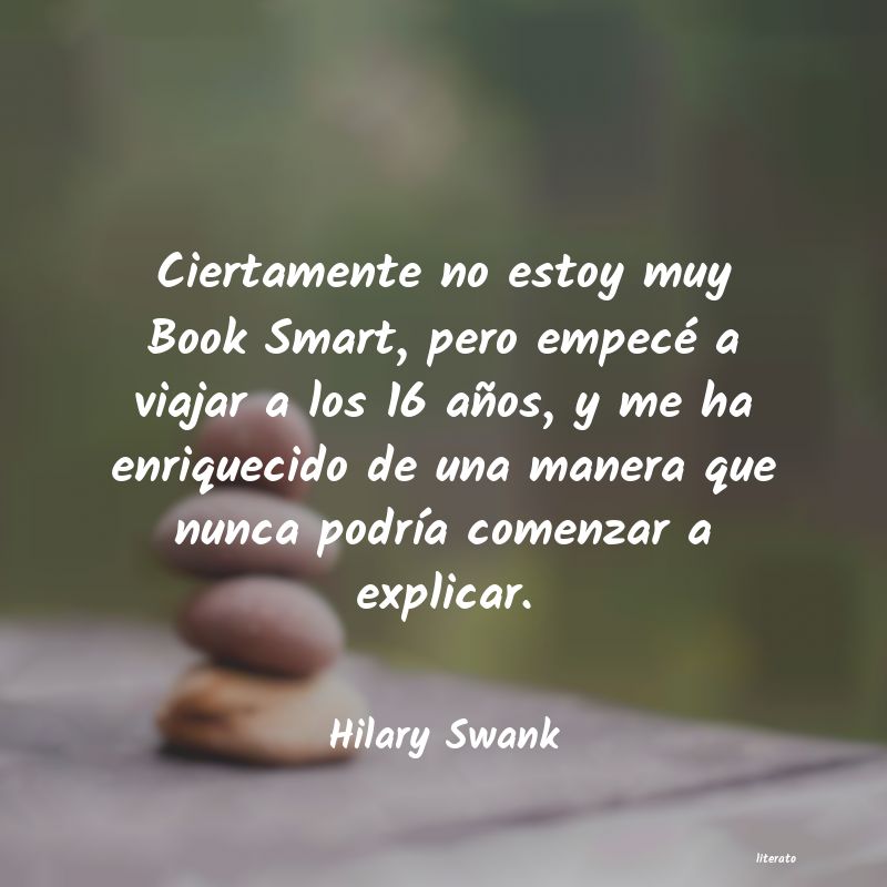 Frases de Hilary Swank