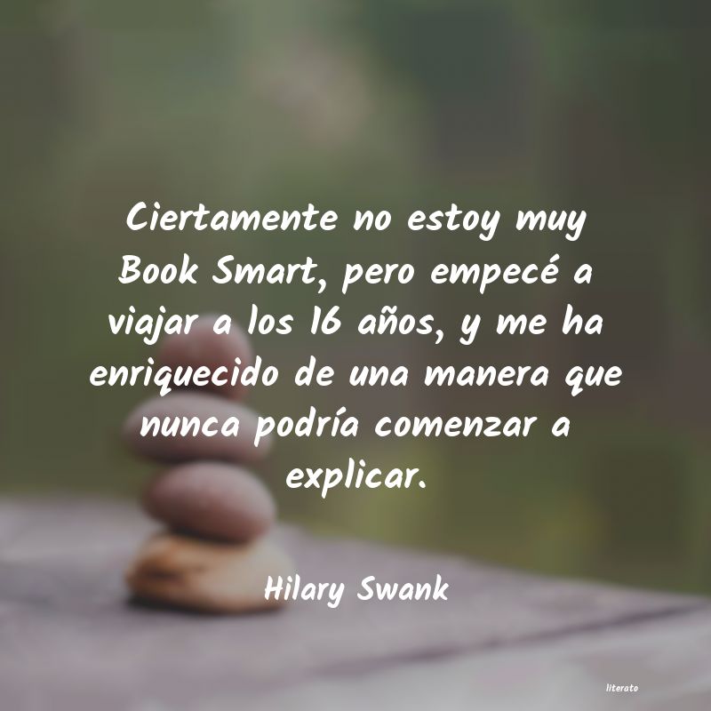 frases de Hilary Swank