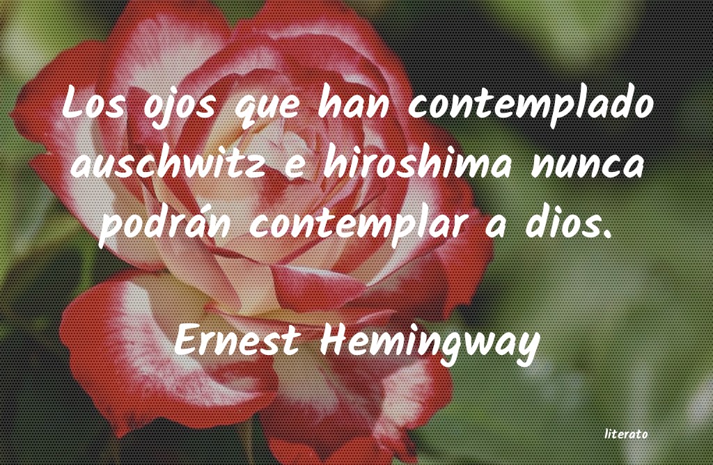 Frases de Ernest Hemingway