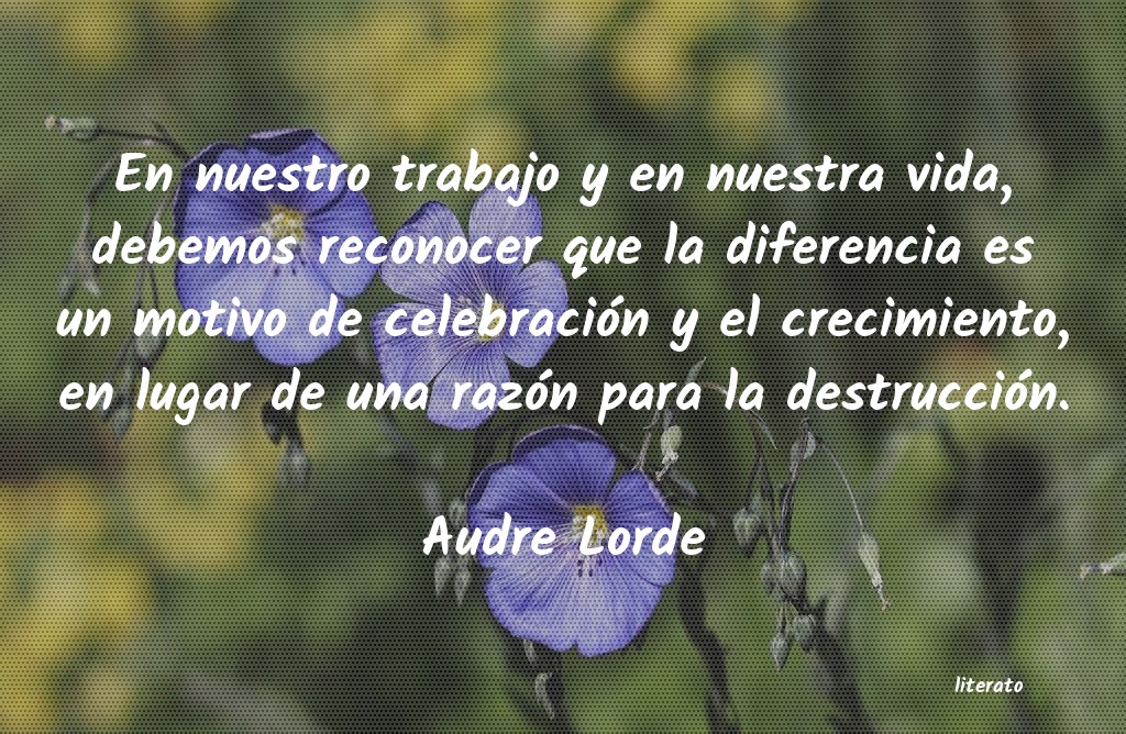 Frases de Audre Lorde