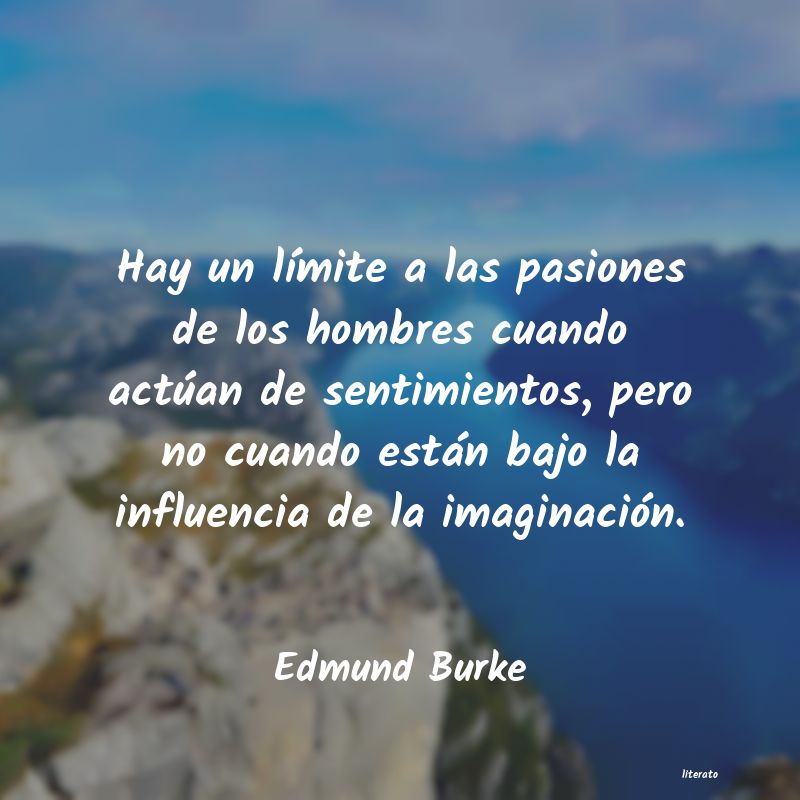 Frases de Edmund Burke