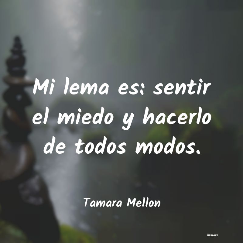 frases de Tamara Mellon