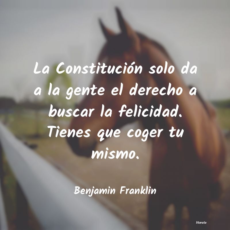 frases de Benjamin Franklin