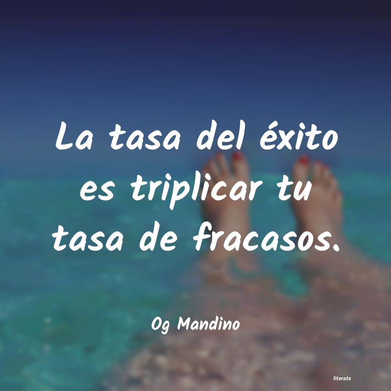 frases de Og Mandino