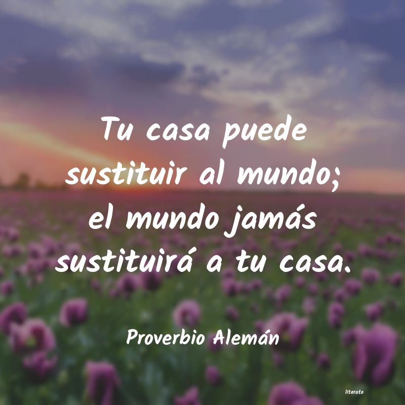 proverbios en aleman