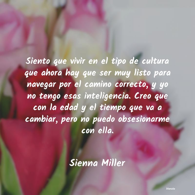 frases de Sienna Miller