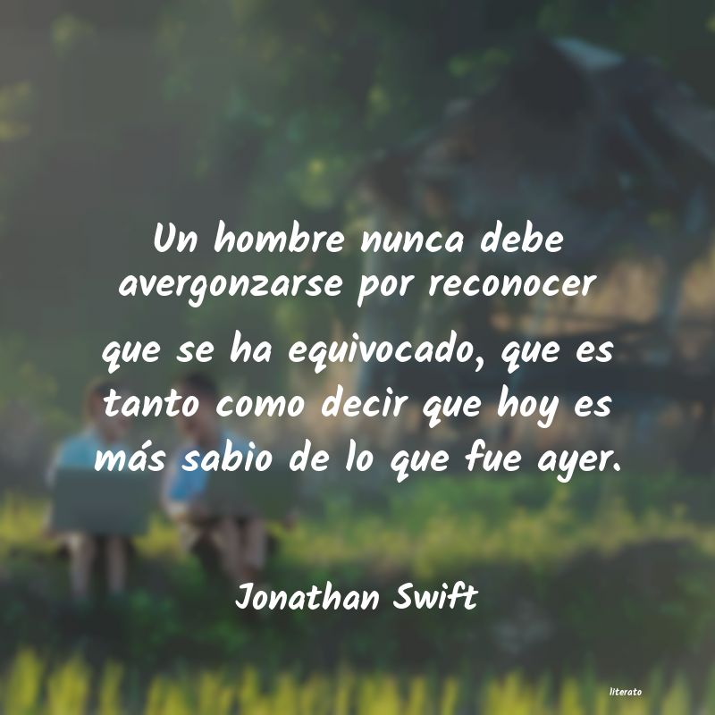 Frases de Jonathan Swift