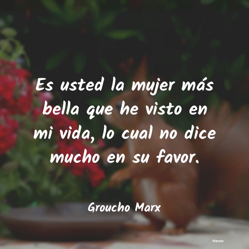 Frases de Groucho Marx