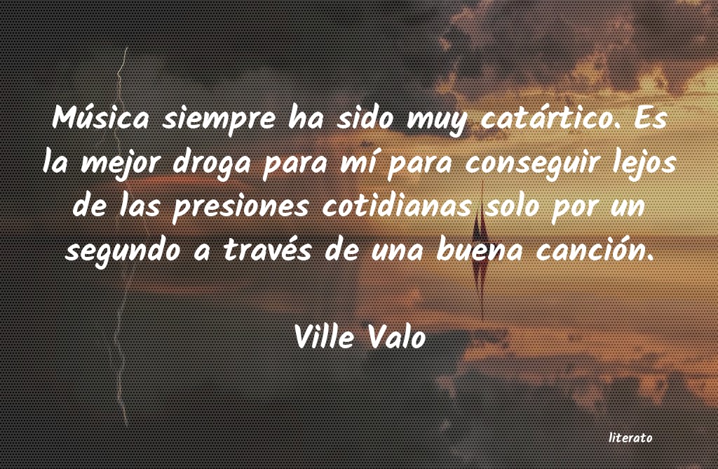 Frases de Ville Valo