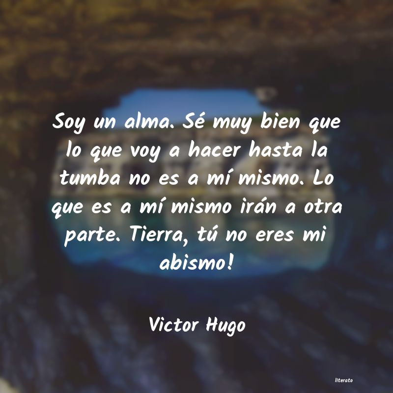 lagrimas con victor hugo