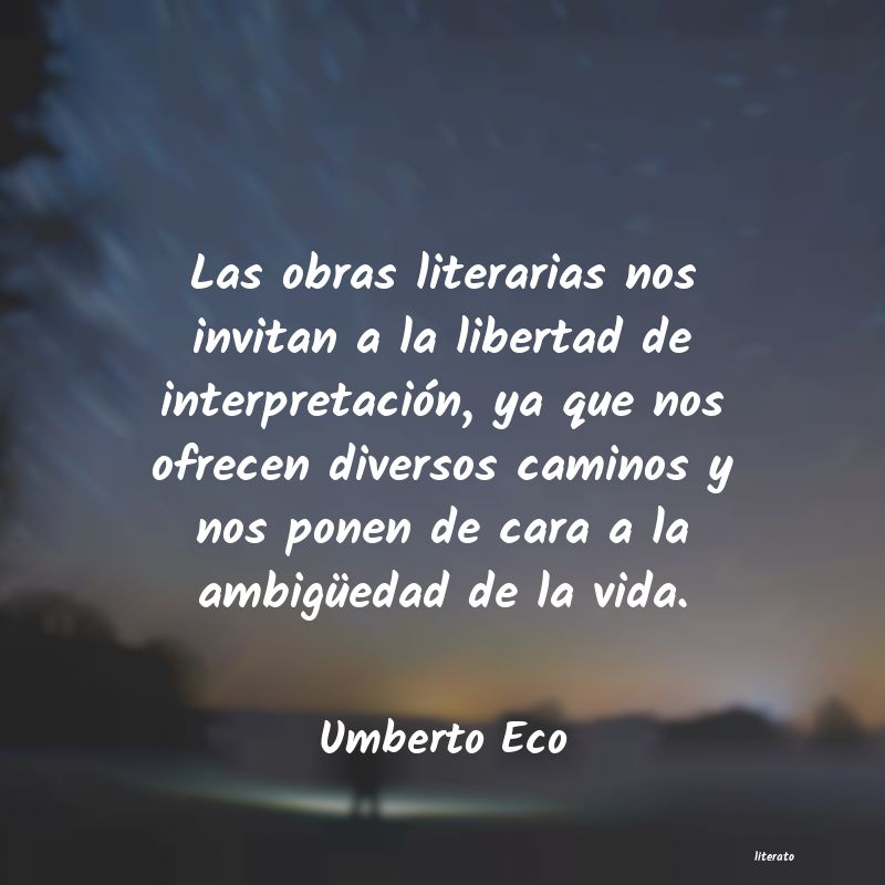 Frases de Umberto Eco