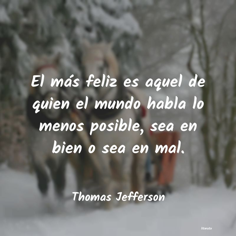 Frases de Thomas Jefferson