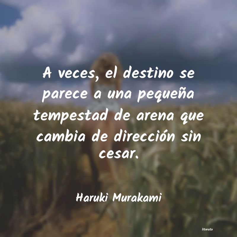 frases de Haruki Murakami