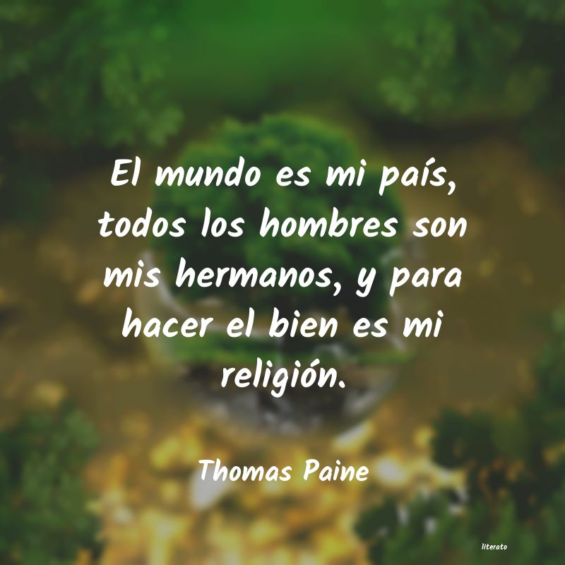 frases de Thomas Paine