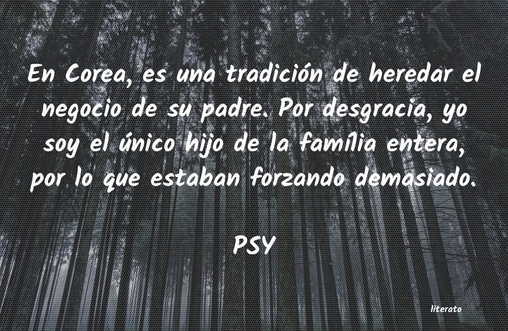 frases de PSY