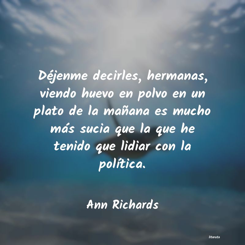 Frases de Ann Richards