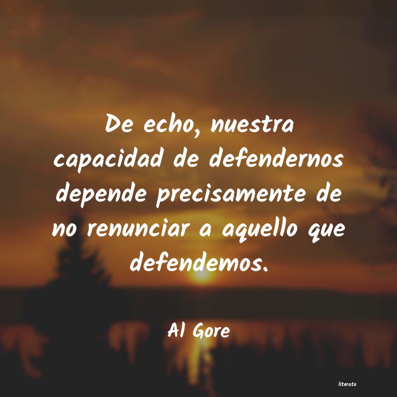 frases de Al Gore