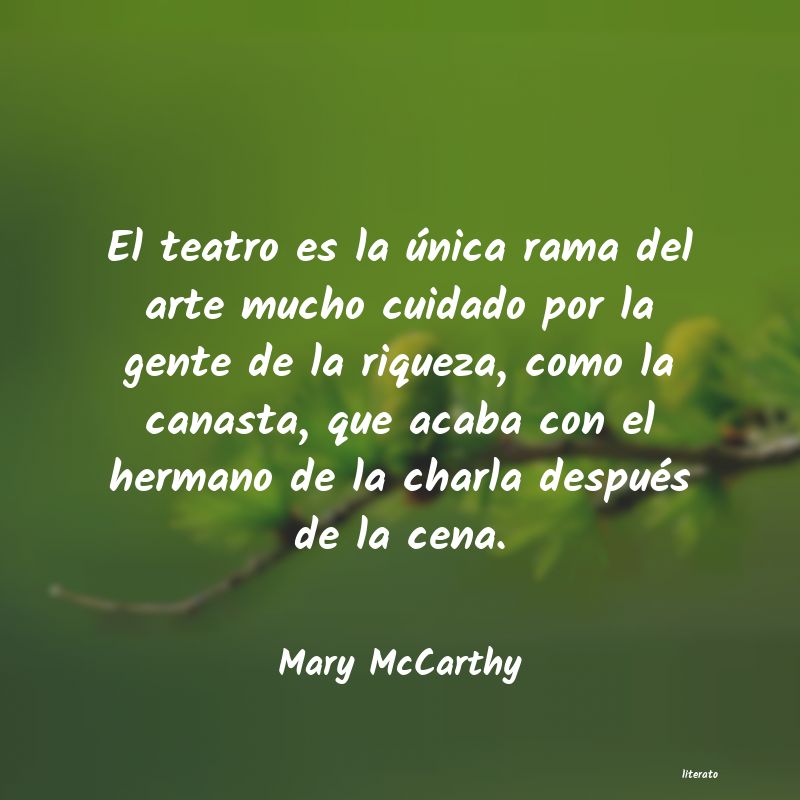 Frases de Mary McCarthy