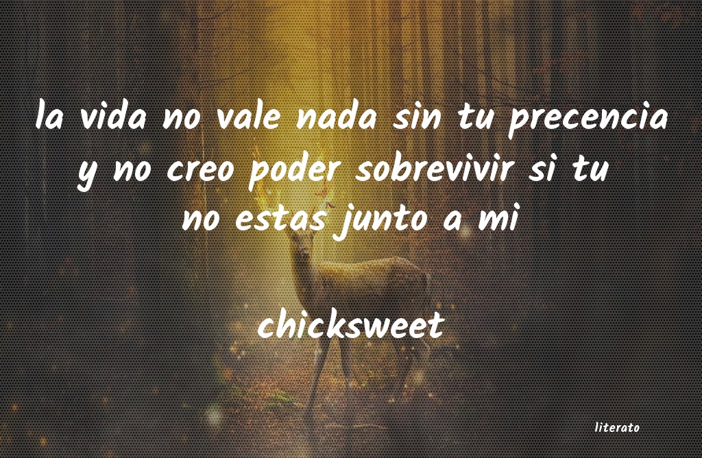 frases de chicksweet