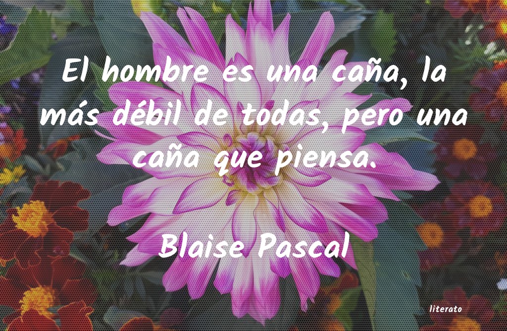 blas pascal hombre