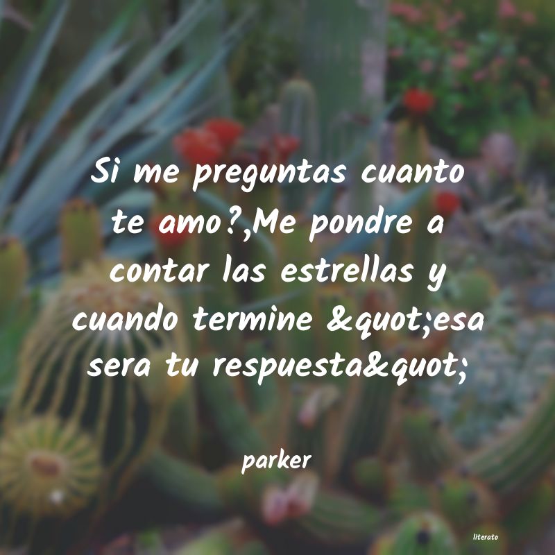 Frases de parker