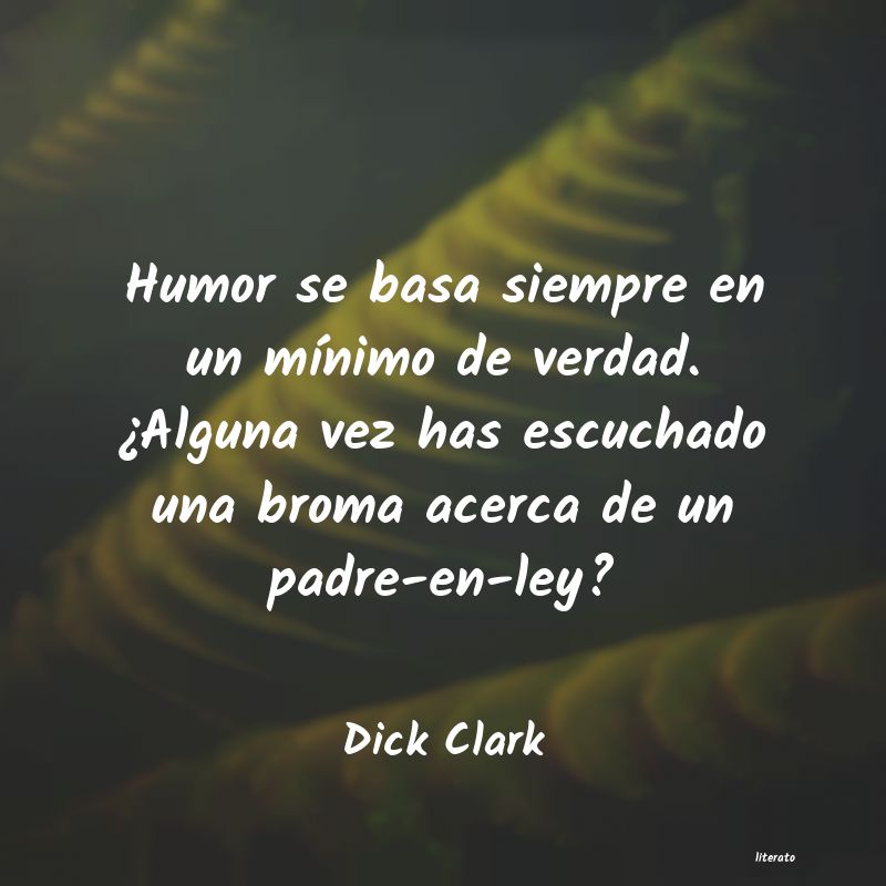 frases de Dick Clark