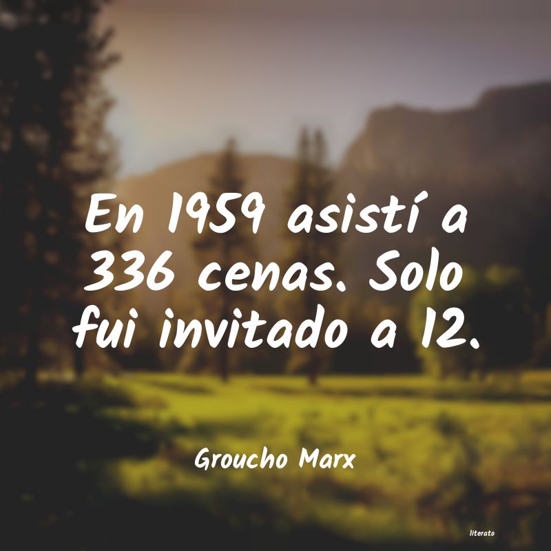 frases de Groucho Marx
