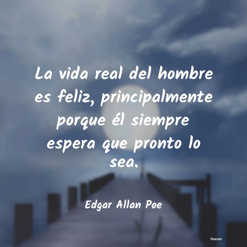 Frases de Edgar Allan Poe