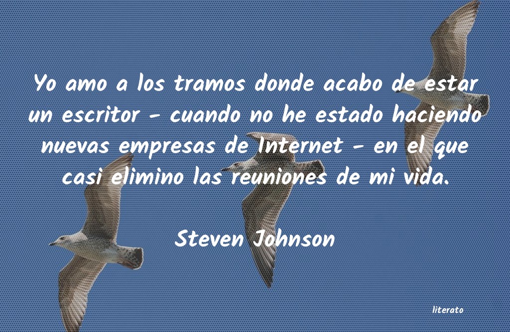 Frases de Steven Johnson