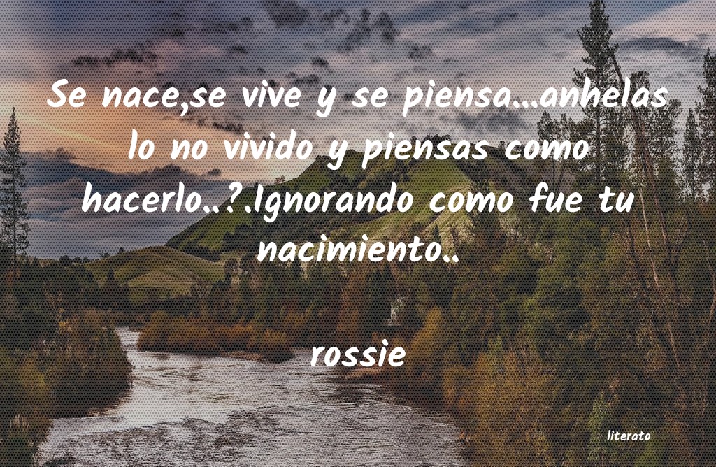 Frases de rossie