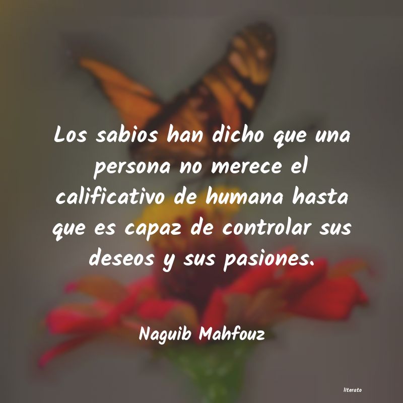 Frases de Naguib Mahfouz