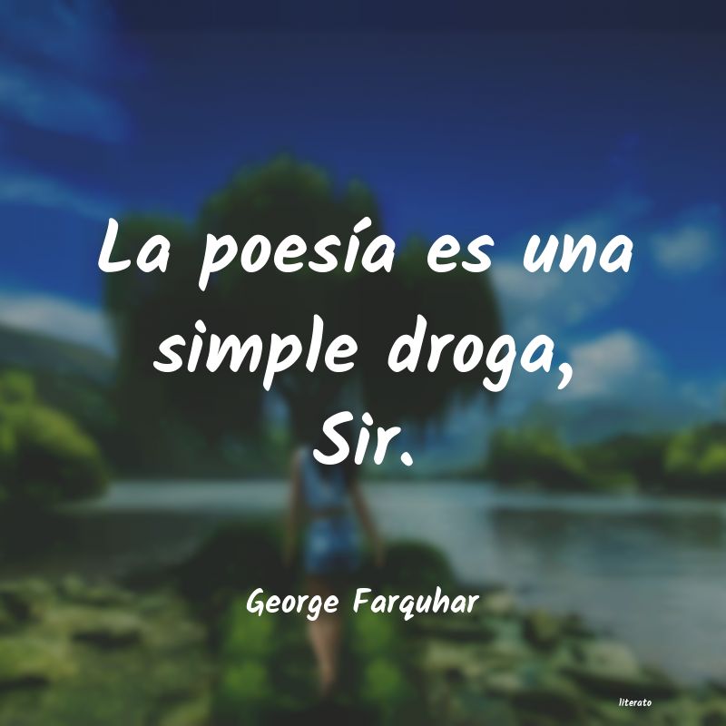 frases de George Farquhar