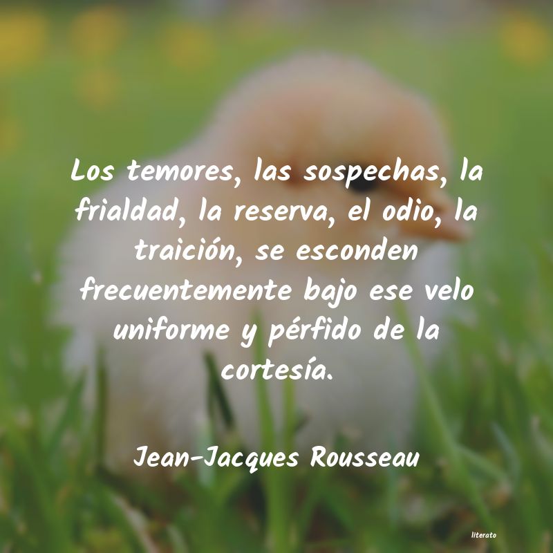 Frases de Jean-Jacques Rousseau