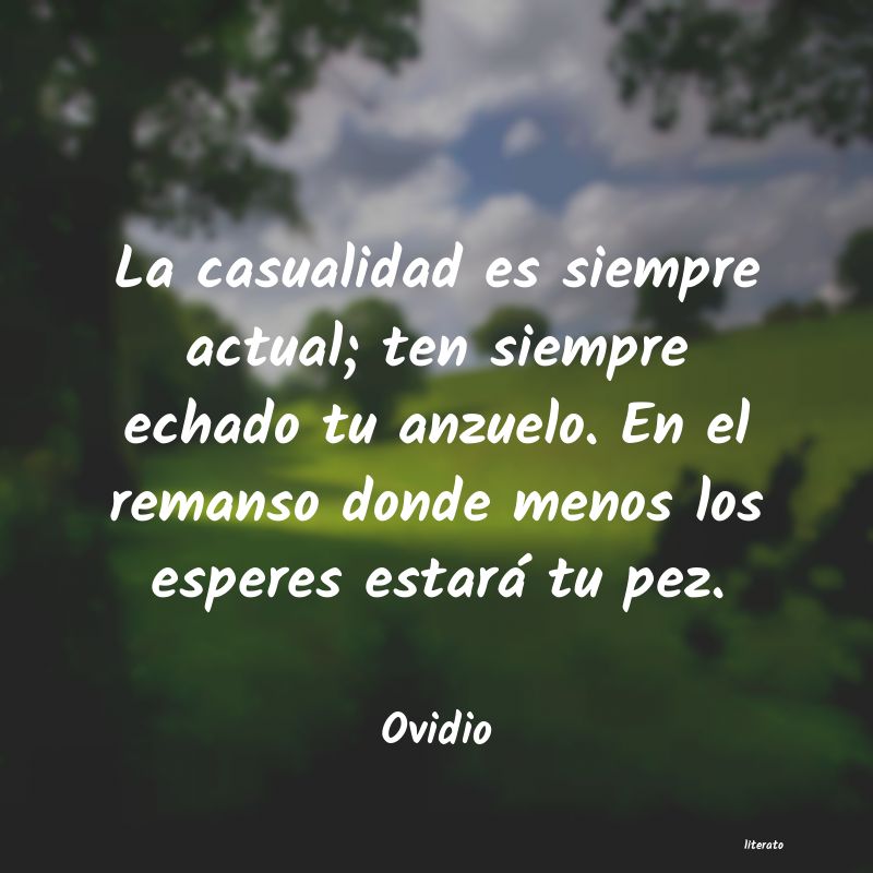 Frases de Ovidio