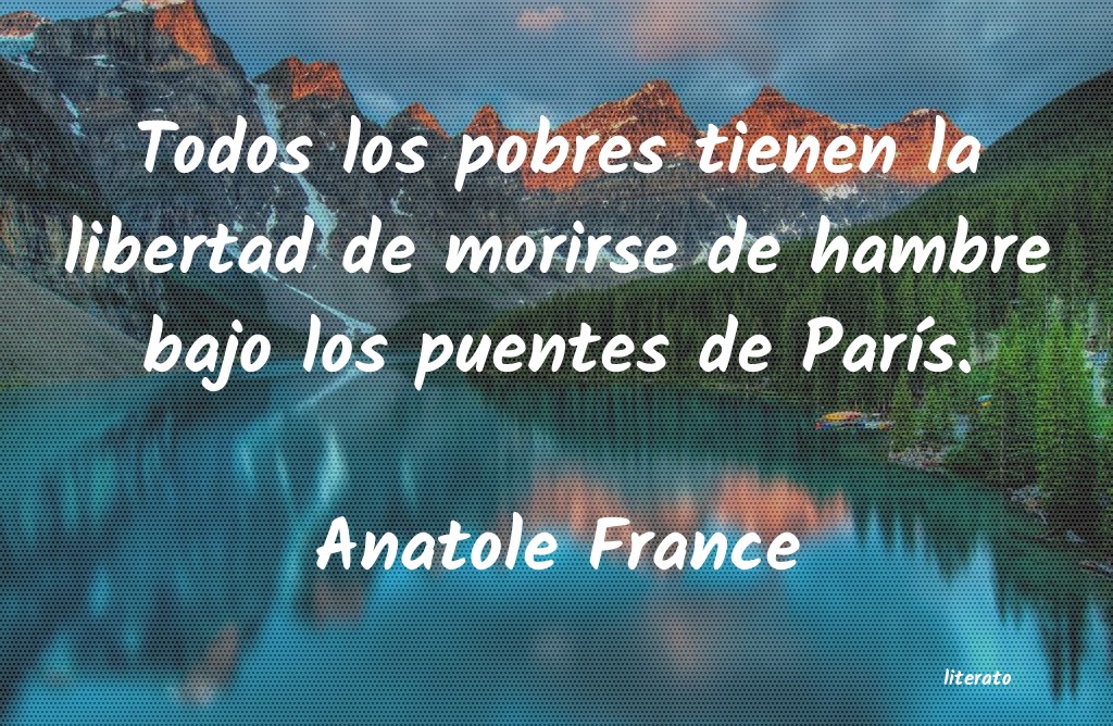 Frases de Anatole France