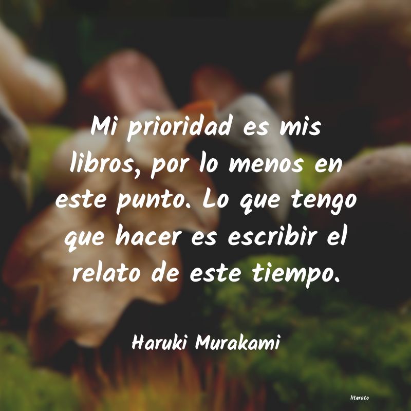 Frases de Haruki Murakami