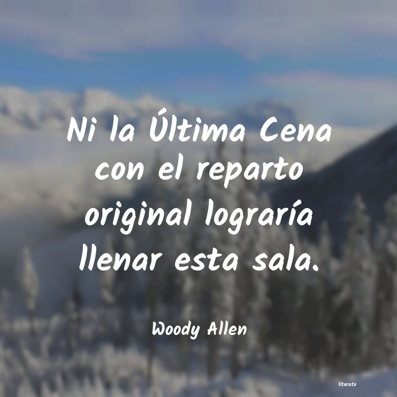 frases de Woody Allen