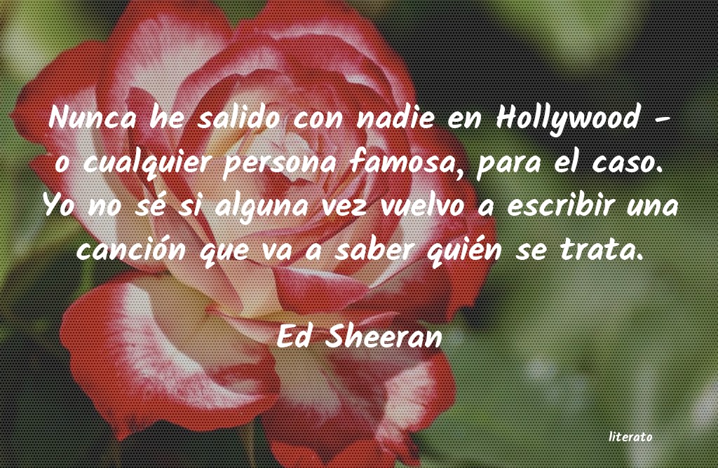 Frases de Ed Sheeran