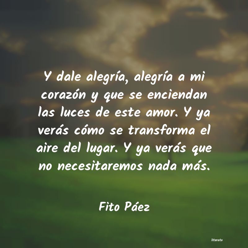 frases de Fito Páez