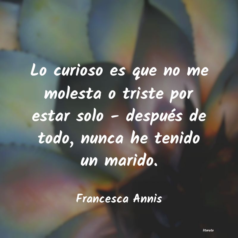frases de Francesca Annis