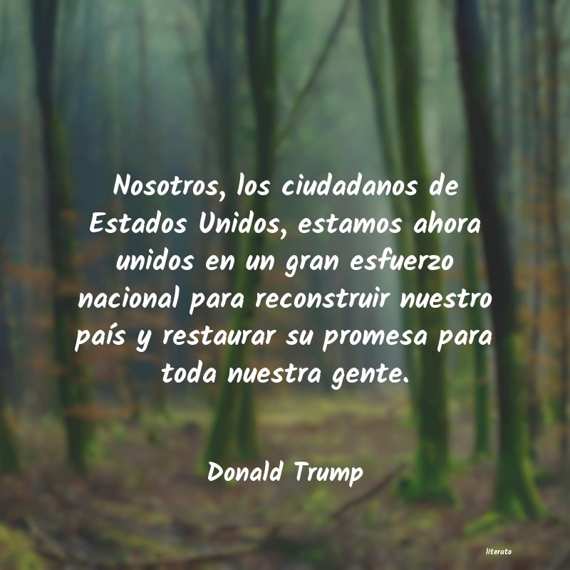 frases de Donald Trump