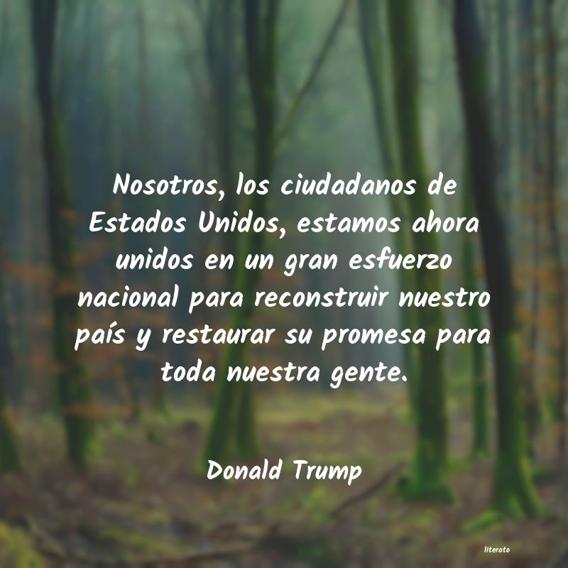 Frases de Donald Trump