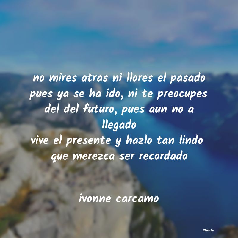 frases de ivonne carcamo