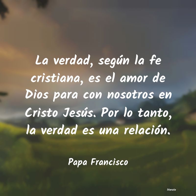 Frases de Papa Francisco