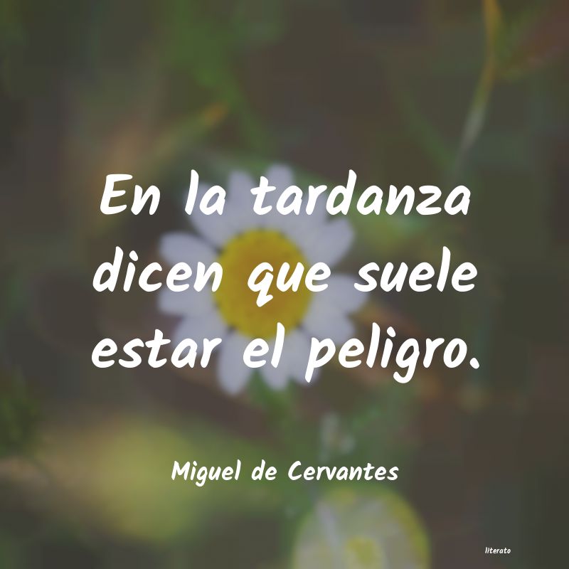 Frases de Miguel de Cervantes