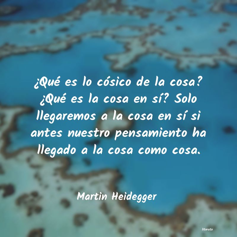 Frases de Martin Heidegger