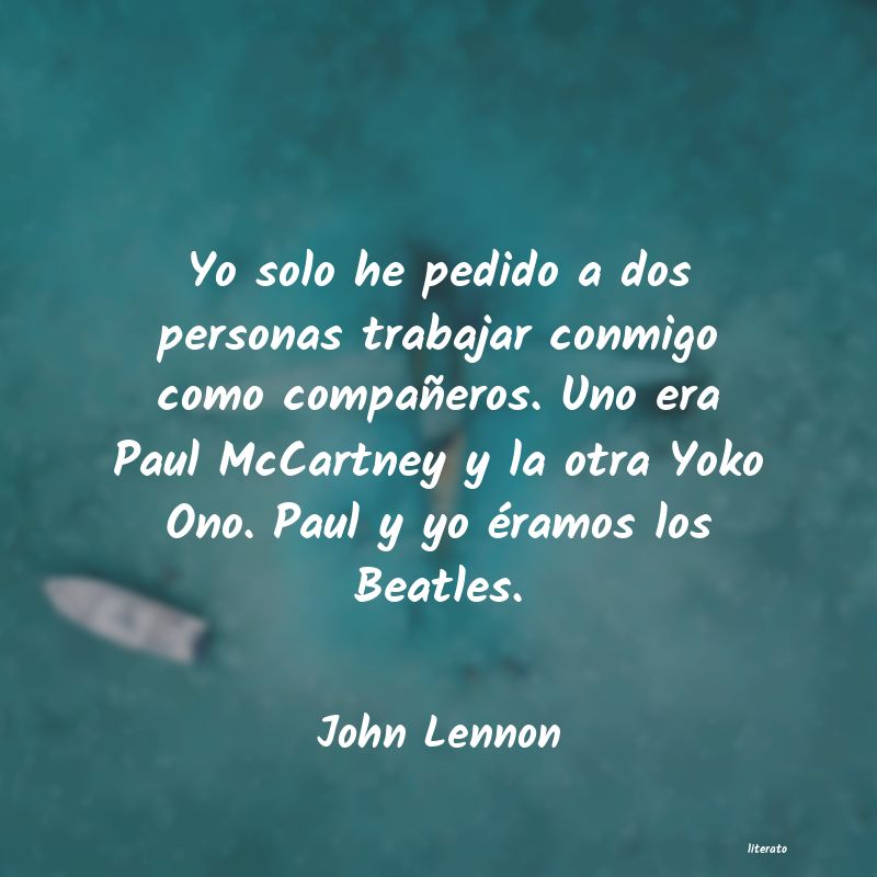 frases de John Lennon