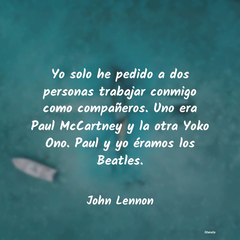 Frases de John Lennon