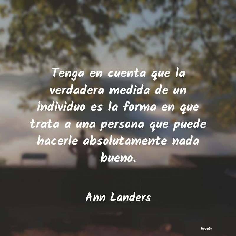 frases de Ann Landers